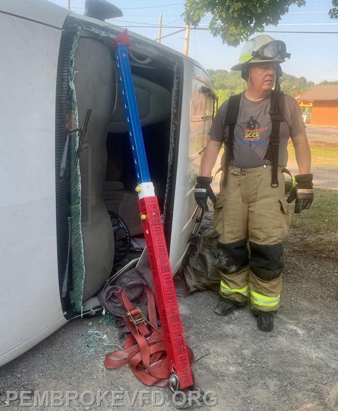 Vehicle stabilization using Rescue 42 struts