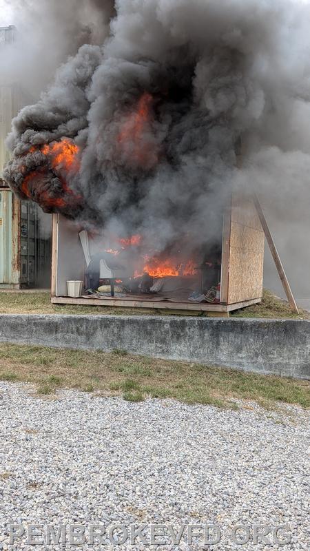 Arson Training that was held at New River Criminal Justice Training Academy and the Blacksburg Fire training center 