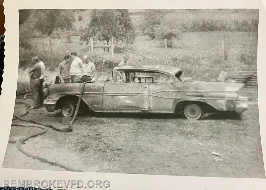 Unknown car fire 